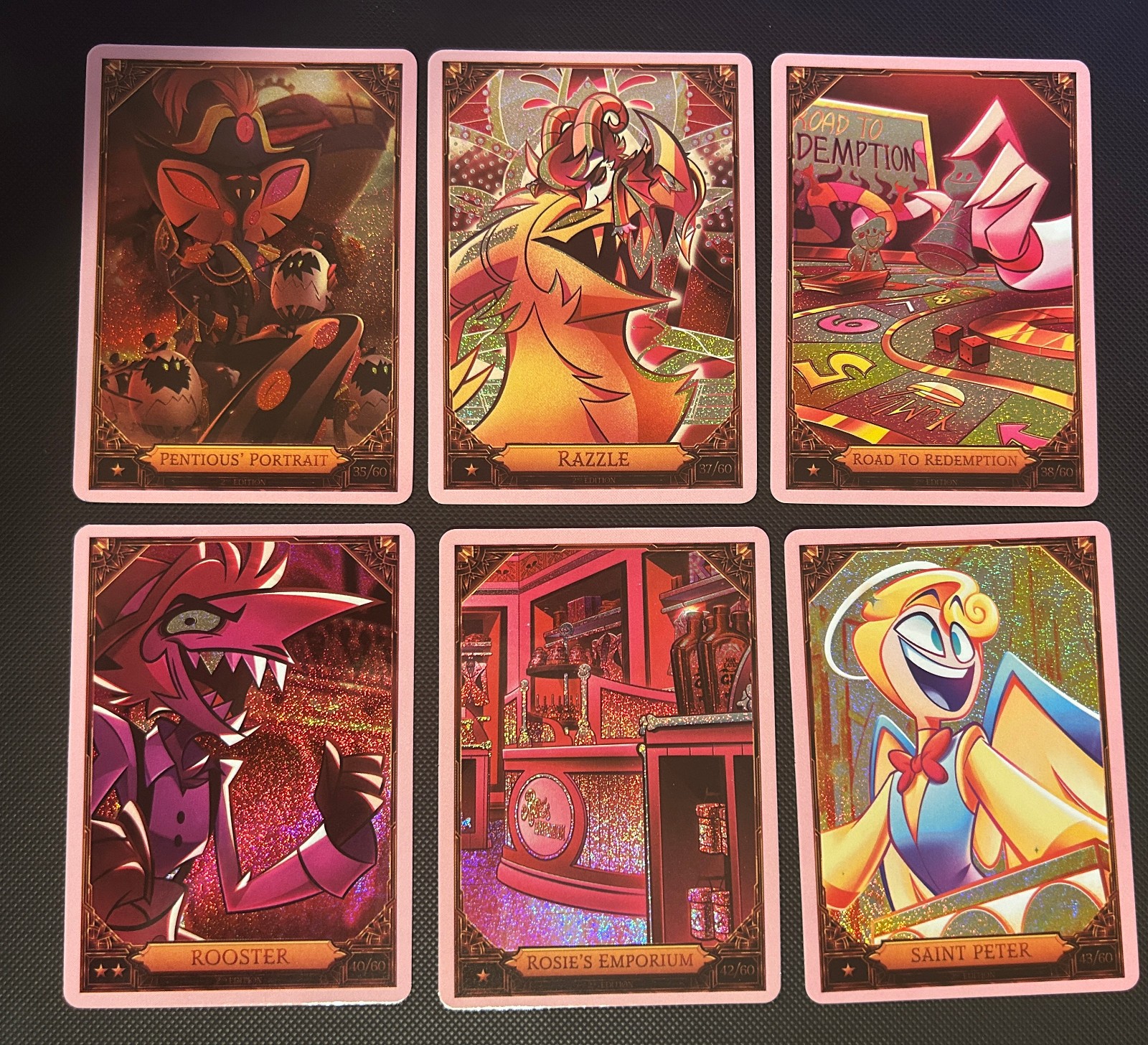 Hazbin Hotel Blaster Box Season 2 Trading Cards 2nd Ed NF&Foil&Opti (READ BELOW)