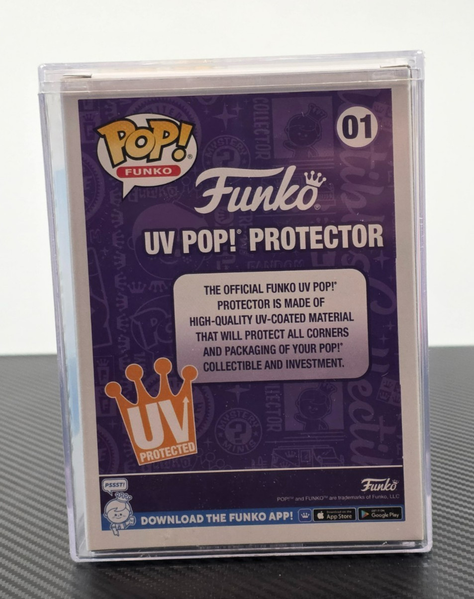 Funko Pop! UV Pop Protector 01 – Protects Your Pop Collectibles