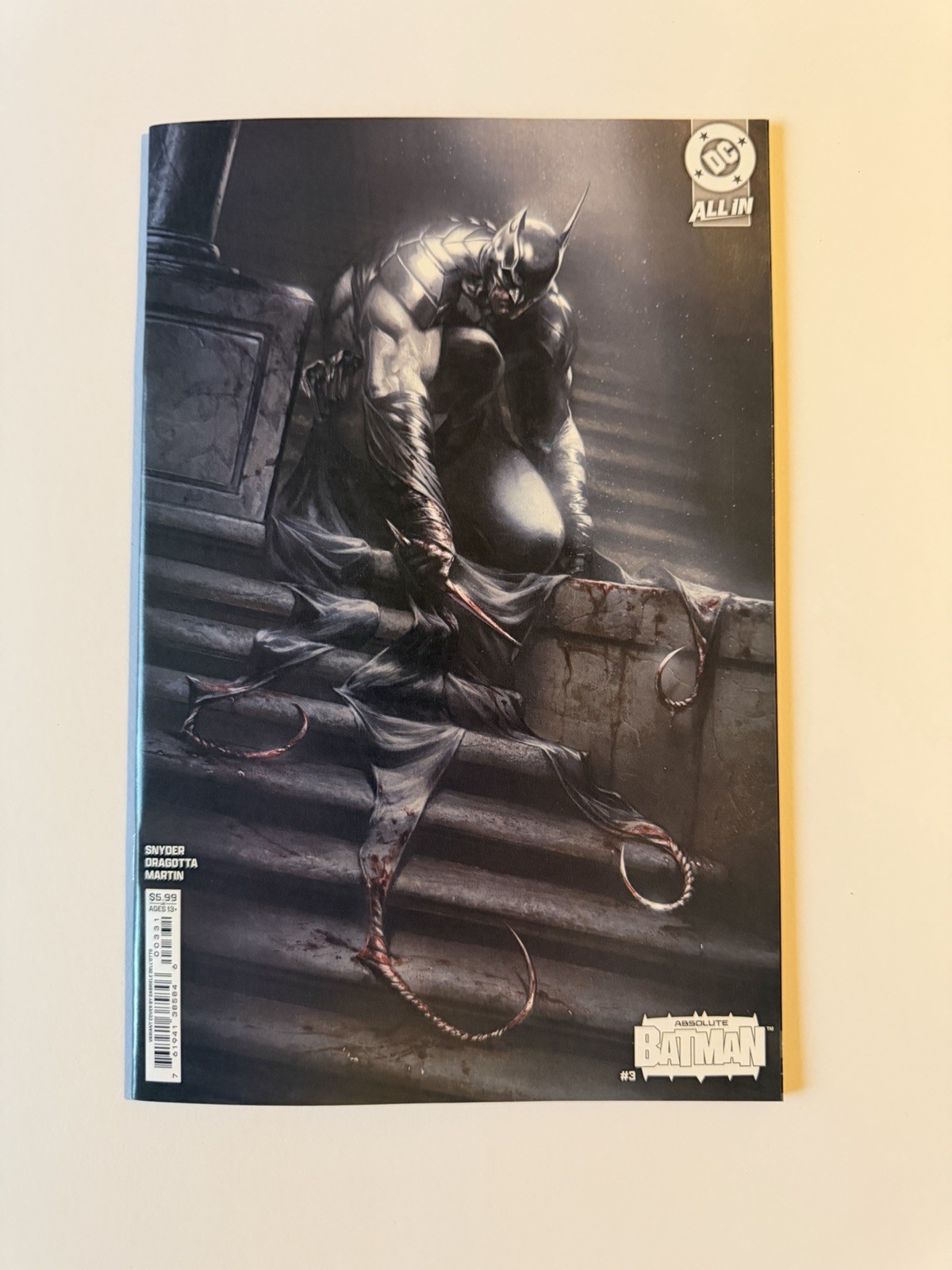 Absolute Batman #3 Gabriele Dell’otto Cardstock Variant Cover