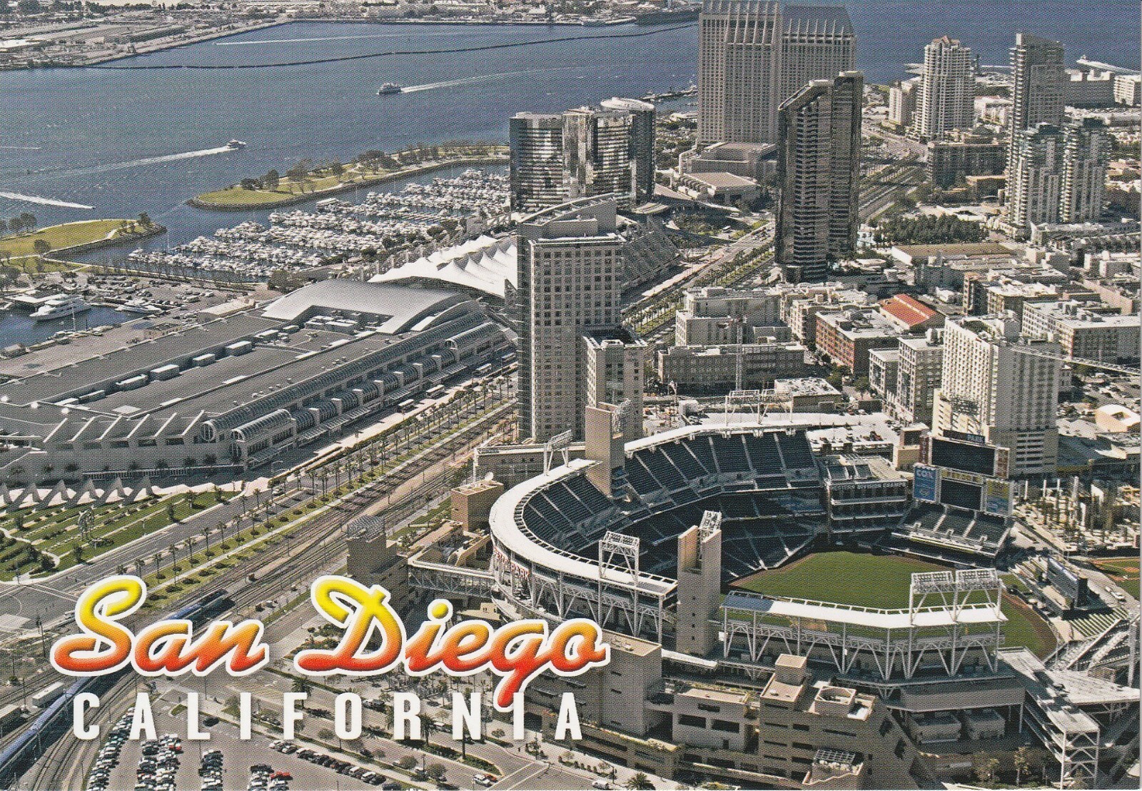 National League San Diego Padres Petco Park 5×7 Jumbo Stadium Postcard #2