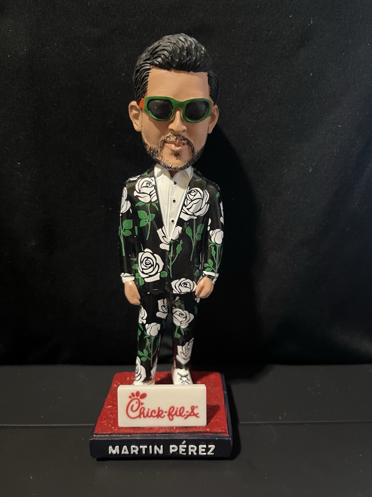 Texas Rangers Martin Perez Bobblehead 2023 BDA Sports Chick-fil-A