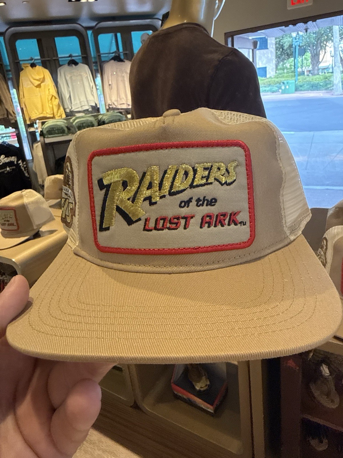 2026 Disney Parks Indiana Jones Raiders Of The Lost Ark 45th Anniversary Hat Cap