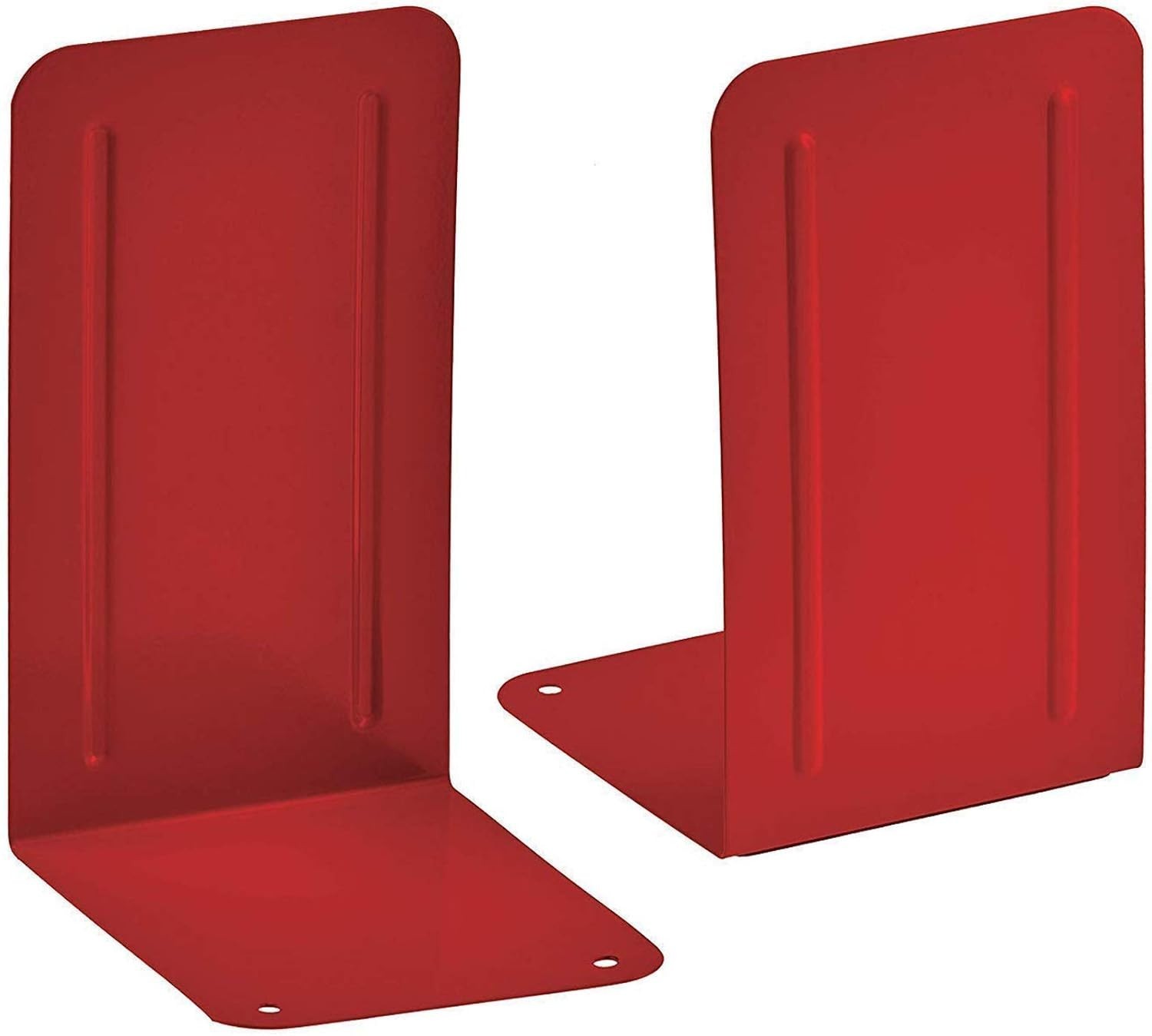 Compact Heavy-Duty Book Ends with Non-Slip Base, Perfect for Home & Office