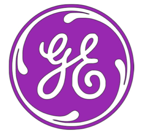 Vinyl Decal Sticker GE General Electric replica Logo for appliance model train