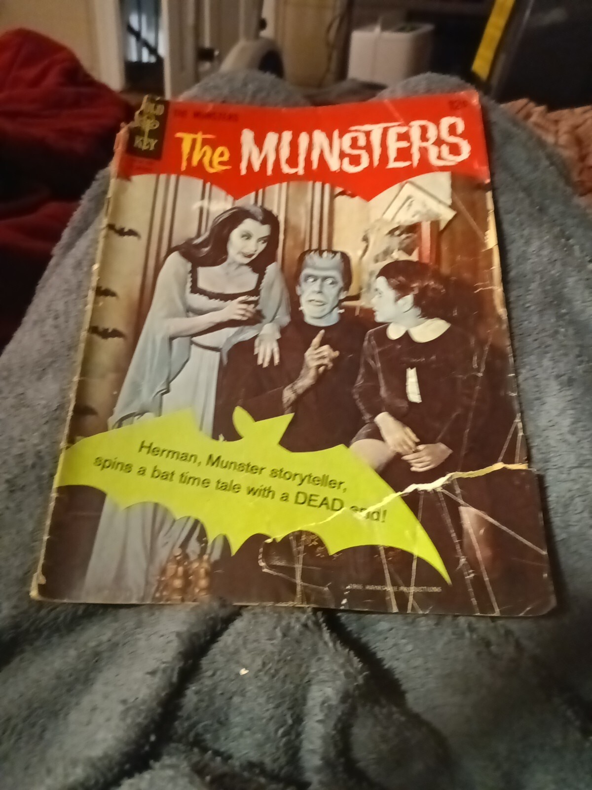 1967 Gold Key Comic THE MUNSTERS #11 Silver Age TV Series Photo Cover Comic Book
