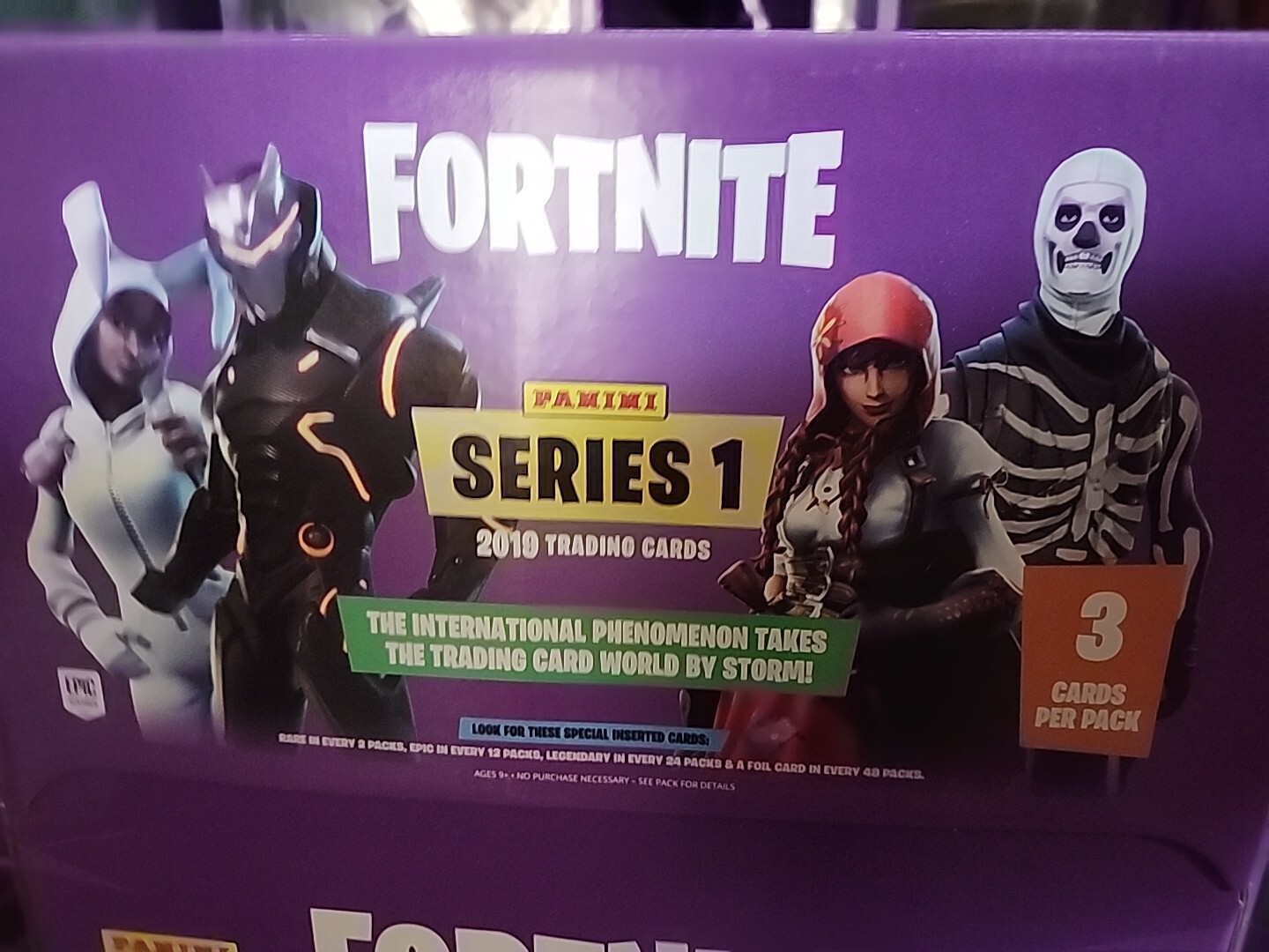FORTNITE Series 1◇Panini Trading Cards◇2019◇NEW & SEALED◇1 Pack◇Free Shipping