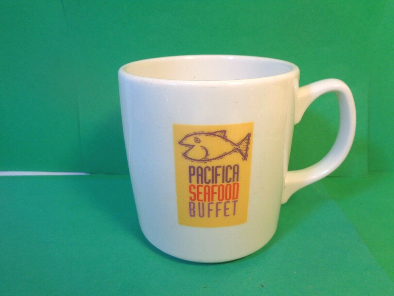 Pacifica Seafood Buffet Coffee Mug, Steelite International (Used/EUC)