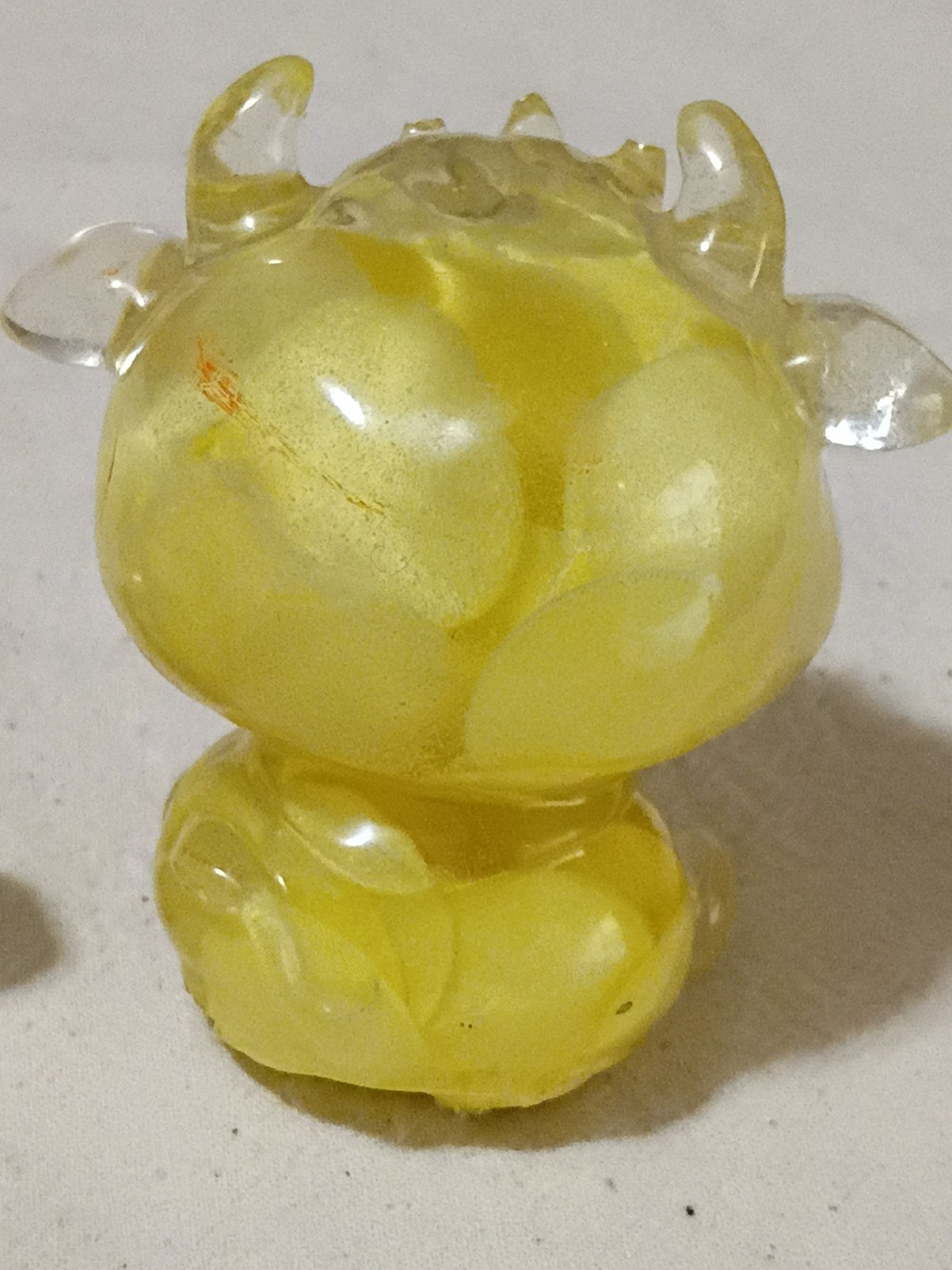 Lot Of Hand Made Epoxy Resin Cows