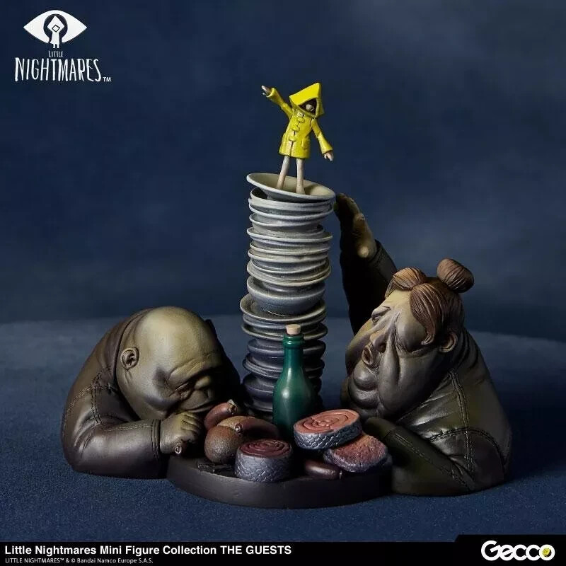 Gecco Little Nightmares Mini Figure Collection 3.3in The Guests NEW Japan