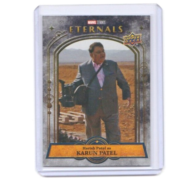 Marvel Upper Deck Eternals Silver Parallel Character Card #98 Karun Patel
