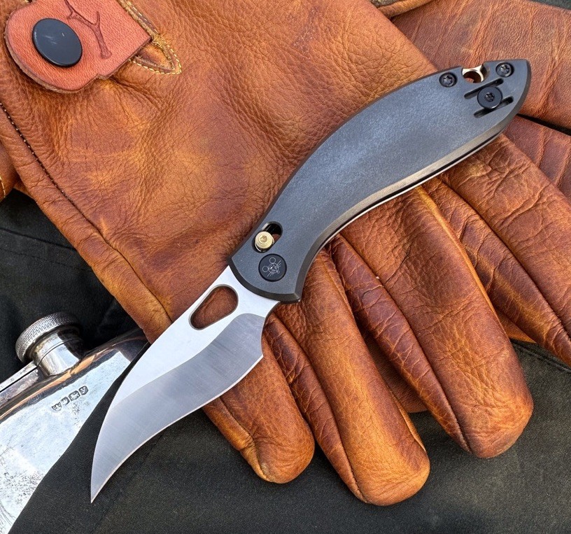 GIANTMOUSE GM GMP13 LTD. ED. 200pcs. Zirconium Scales -90V Satin-Finished Blade