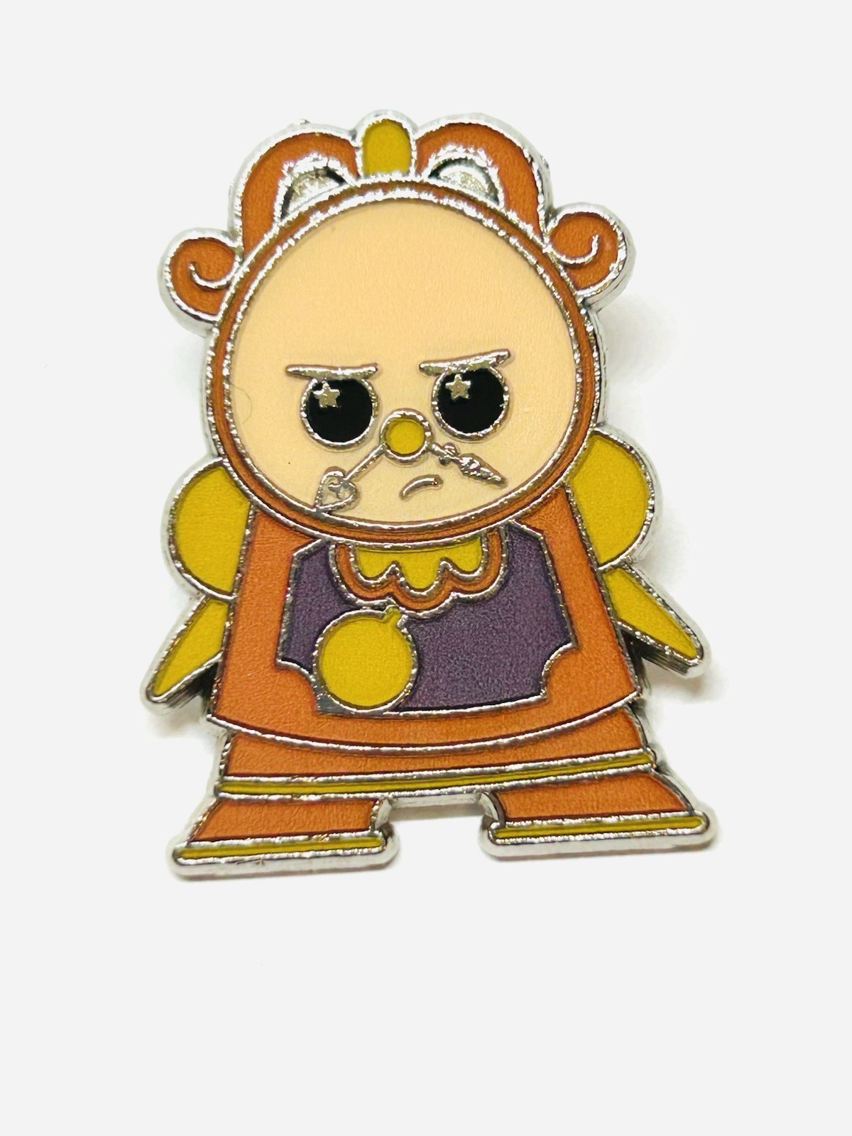 Disney Trading Pin  – Cogsworth – Wishables Mystery – Beauty & the Beast