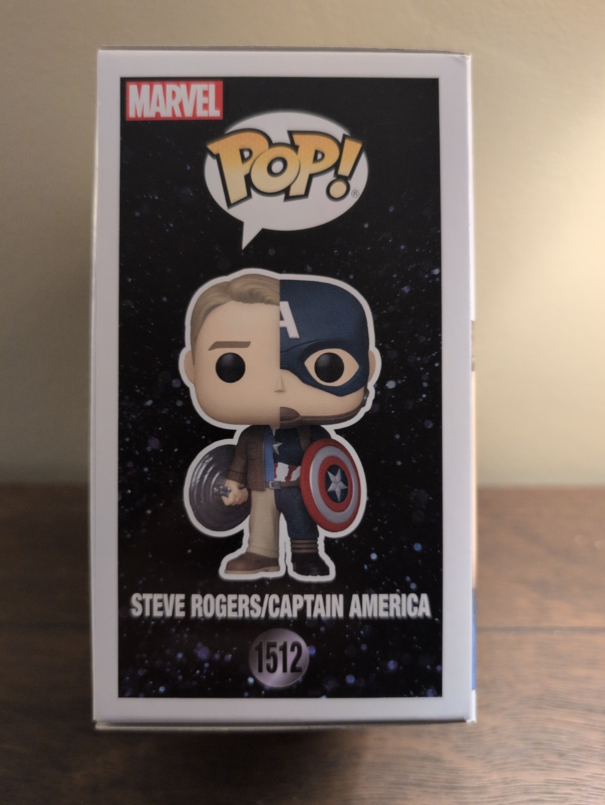 Funko Pop! The Infinity Saga Steve Rogers/Captain America #1512 Marvel Studios