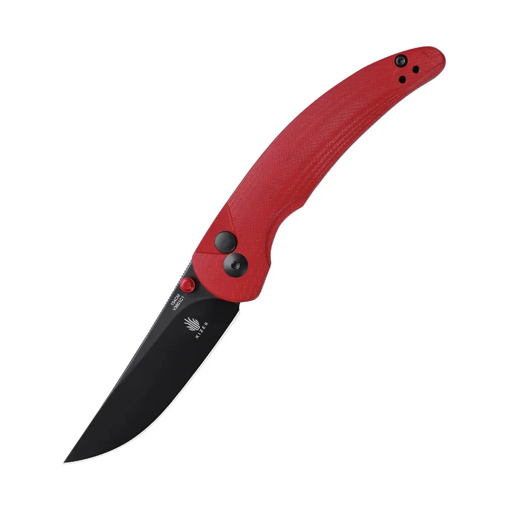 Kizer Genie Folding Knife + Kizer HIC-CUP Folding Pocket Knife + Kizer Chili Pep
