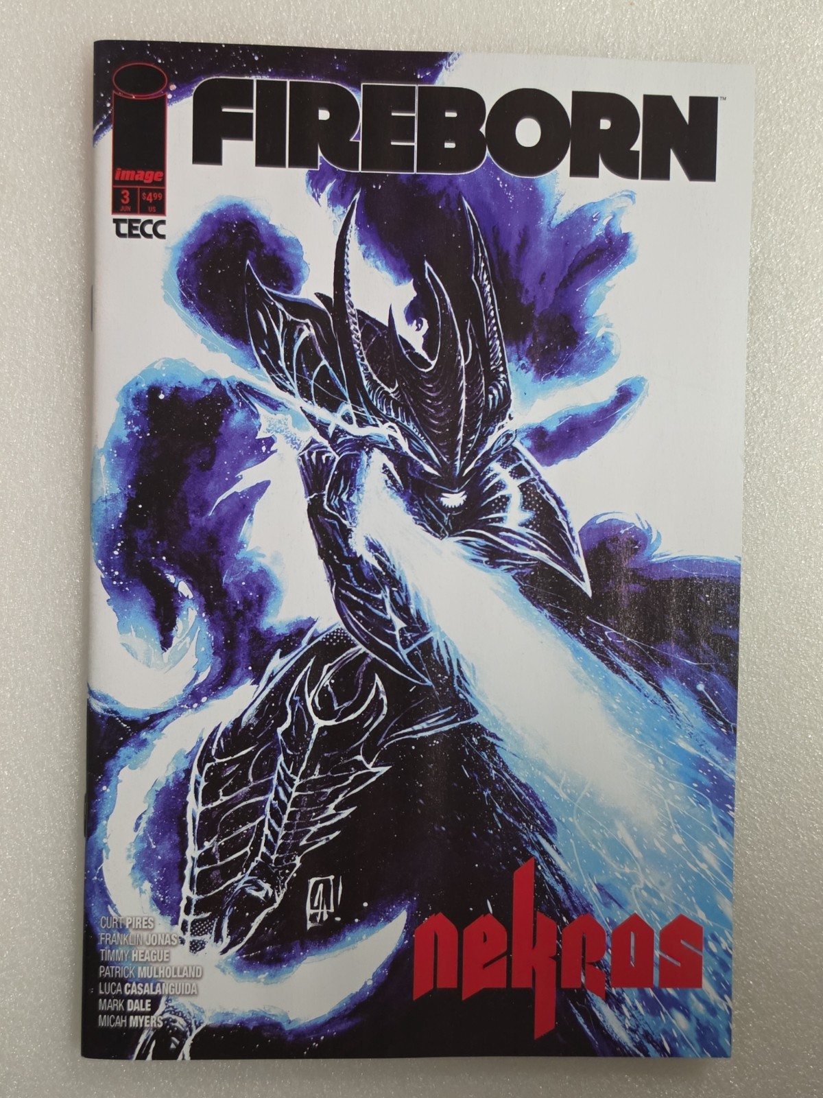 Fireborn #3 Jarret Hartnell Variant Cover E 2026 Comic 1st Nekros!