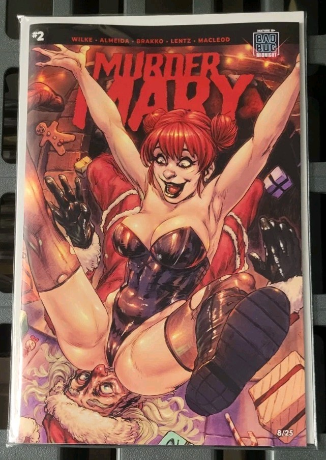 Murder Mary #2 Alessandro Amoruso Christmas Trade Variant Cover #8/25 – NM