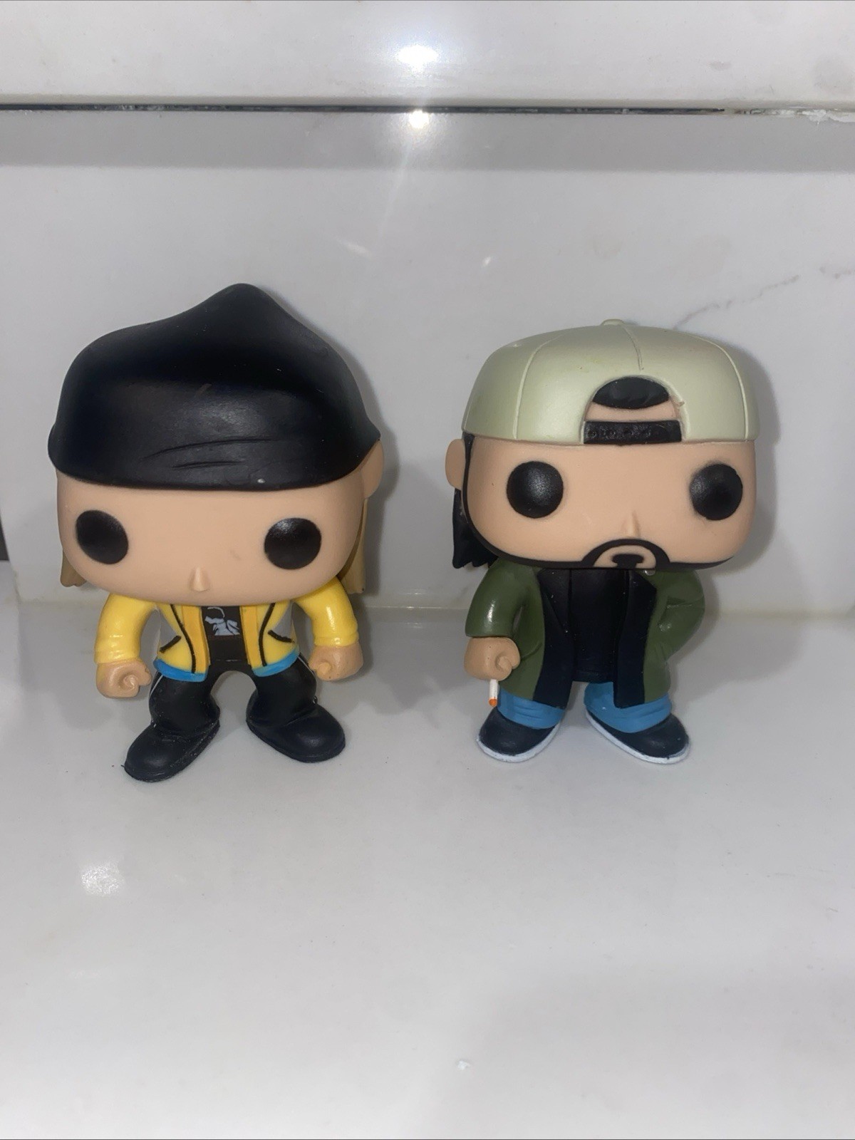 Funko Pop! Jay And Silent Bob #42, #43 Retired Vaulted -2013 Loose Strikes