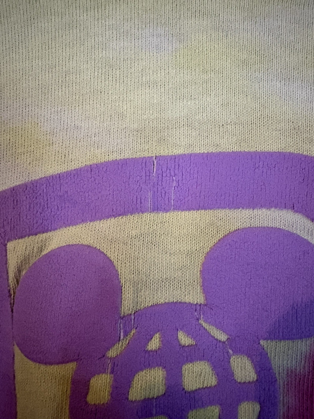 Disney Parks Tie Dye XXL SPIRIT JERSEY Long Sleeve USED – see pictures!