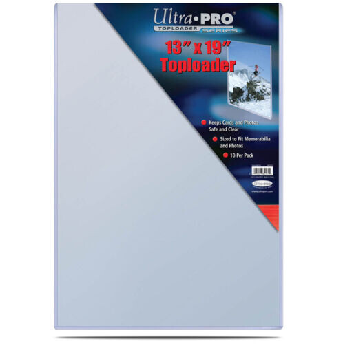 1 x ULTRA PRO 13″ x 19″ TOPLOADER – suits Lithographs Photos Documents Magazine