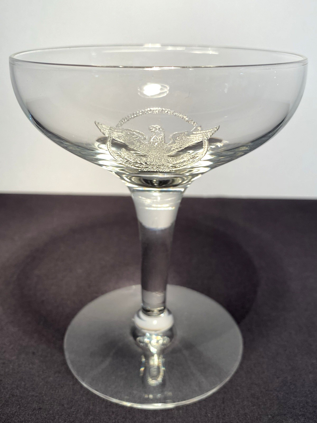 SS United States Champagne Glass