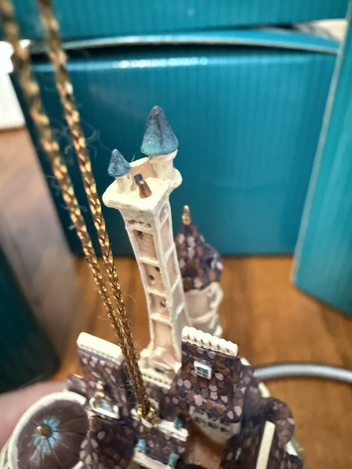 Vintage WDCC Disney Classics Collection Enchanted Places Beast’s Castle Ornament