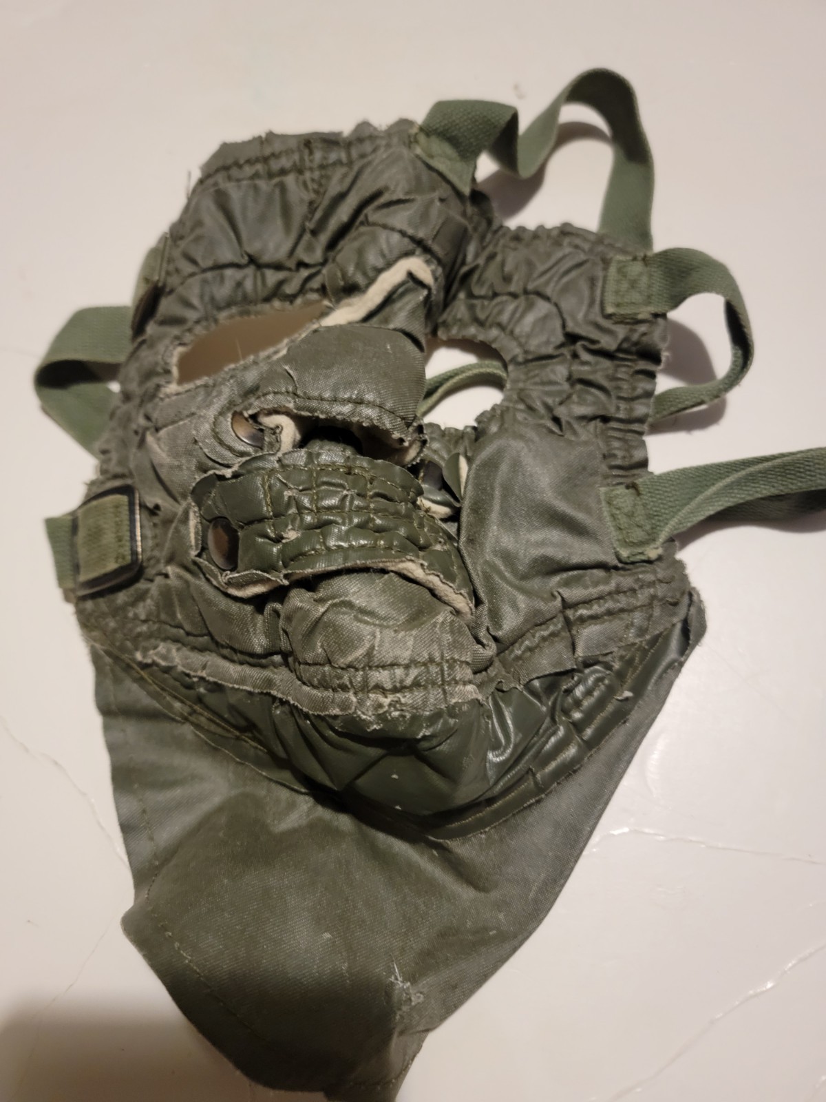 BATMAN RIDDLER US MILITARY GREEN OG 207 EXTREME COLD WEATHER FACE MASK
