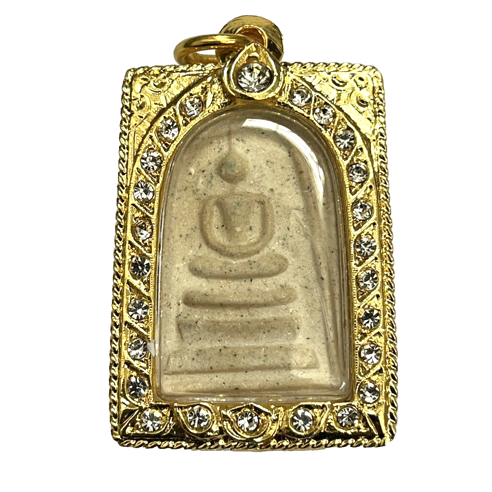 phra somdej wat rakang buddhist buddha talisman amulet pendant year 2552 or 2009