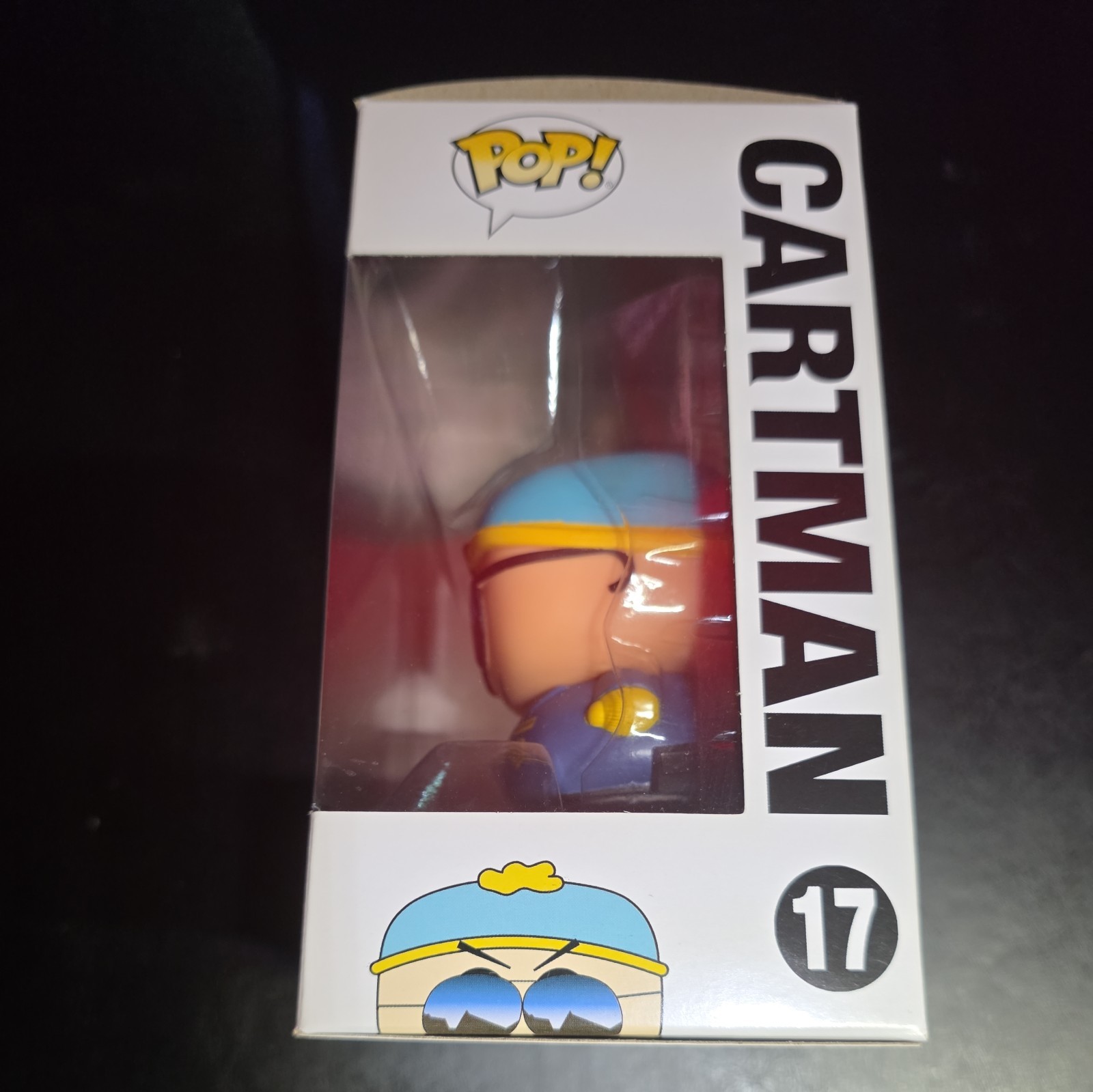 Funko Pop South Park Eric Cartman Officer 17 Trey Parker Vinyl Figure