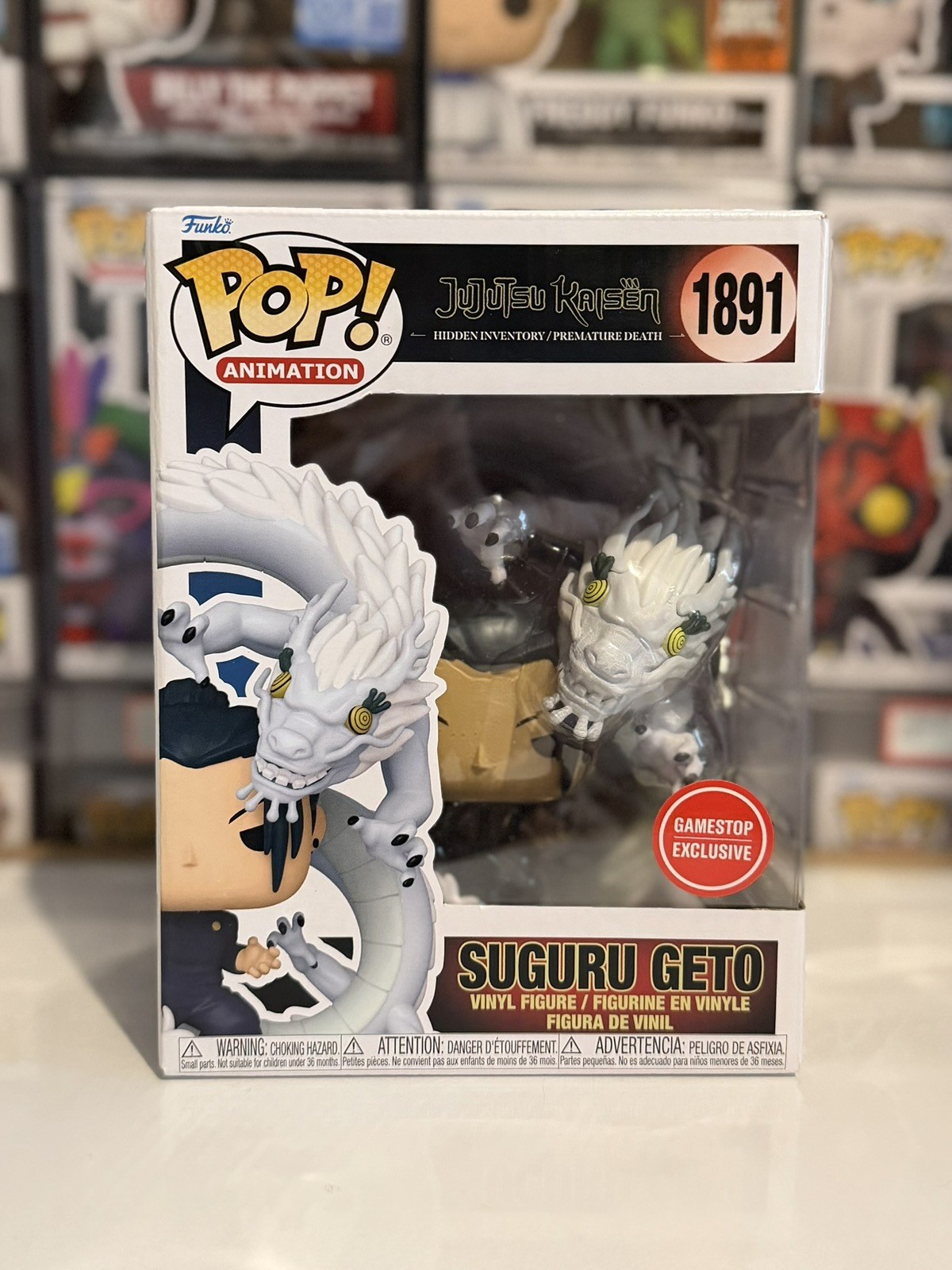 Funko Pop! Premium: Jujutsu Kaisen – Suguru Geto – GameStop exclusive #1891