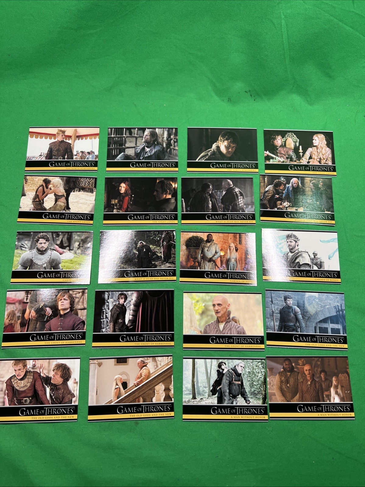 Game of Thrones season 2 complete base set 1-88