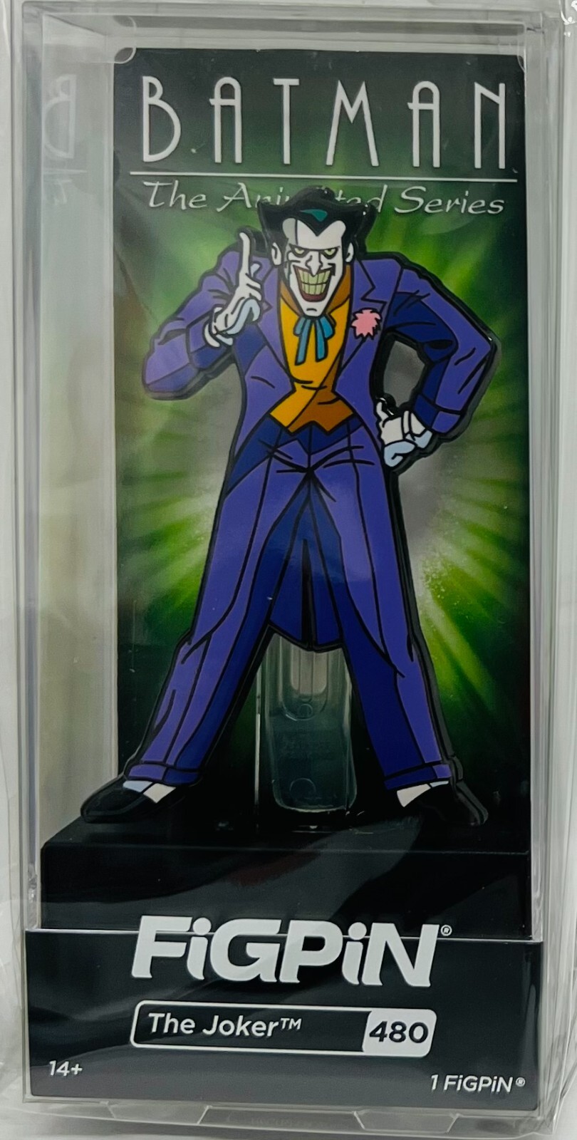 FiGPiN Batman the Animated Series The Joker Collectable Pin #480