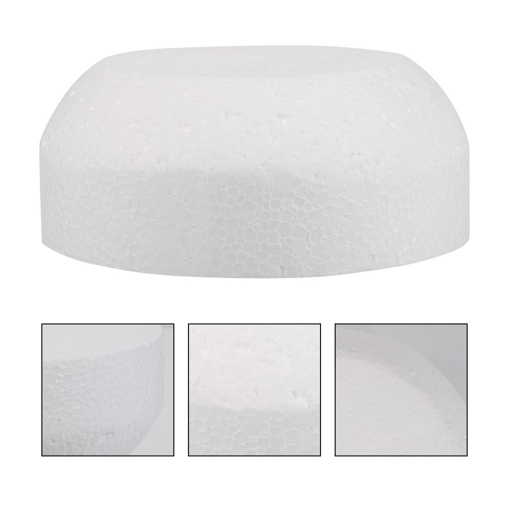 1Pcs Reusable Foam Cake Model Mold for Birthday Party DIY Crafts White