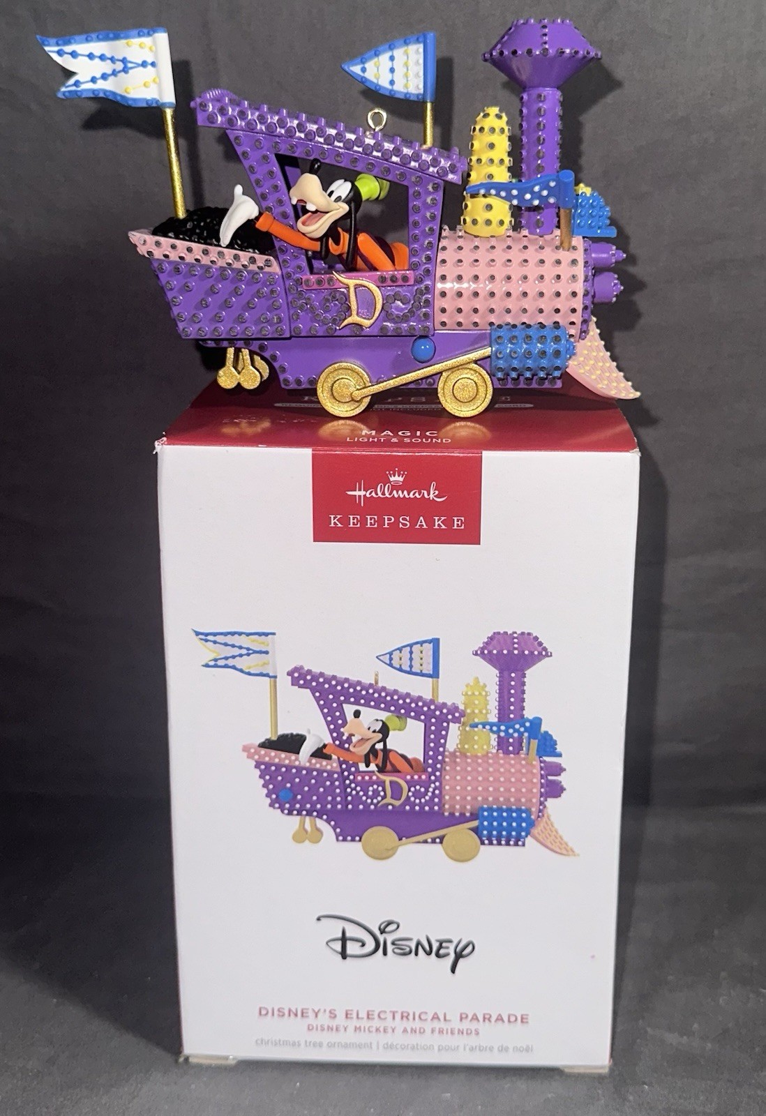 Disney’s Electrical Parade W/ Goofy Hallmark Keepsake Ornament