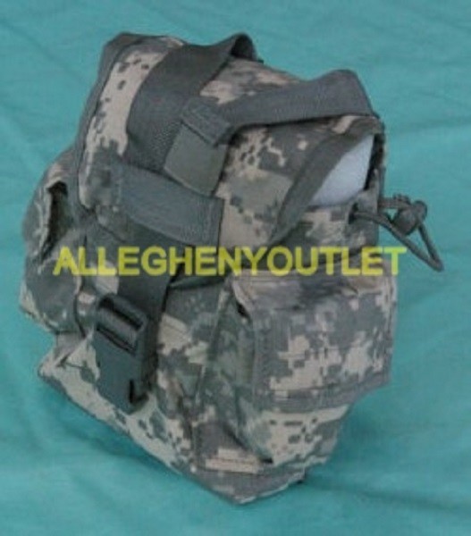 Original Military ACU MOLLE General Purpose 1 Quart Canteen Cover Mag Dump Pouch