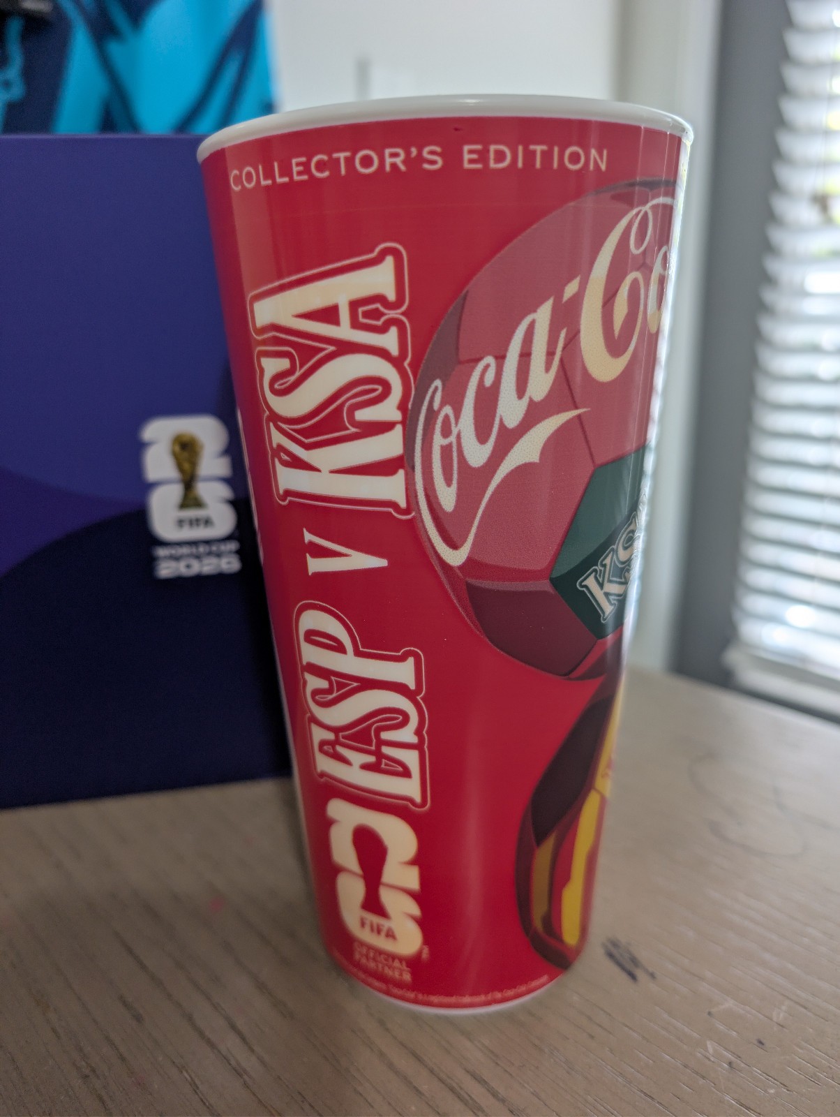 FIFA world cup 2026 coca cola Collectors cup ESPvsKSA