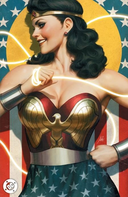 NEW HISTORY OF THE DC UNIVERSE #1 CVR CVR F STANLEY ARTGERM LAU FOIL VAR