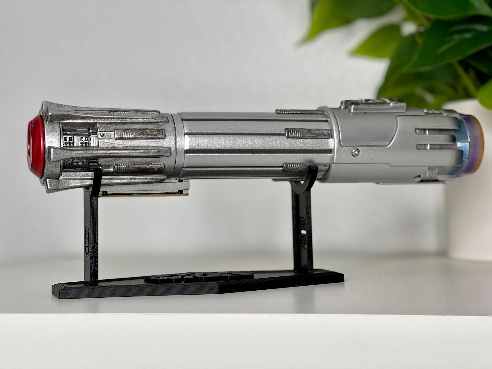 Horizontal Lightsaber Holder Stand Display – Star Wars Collectible
