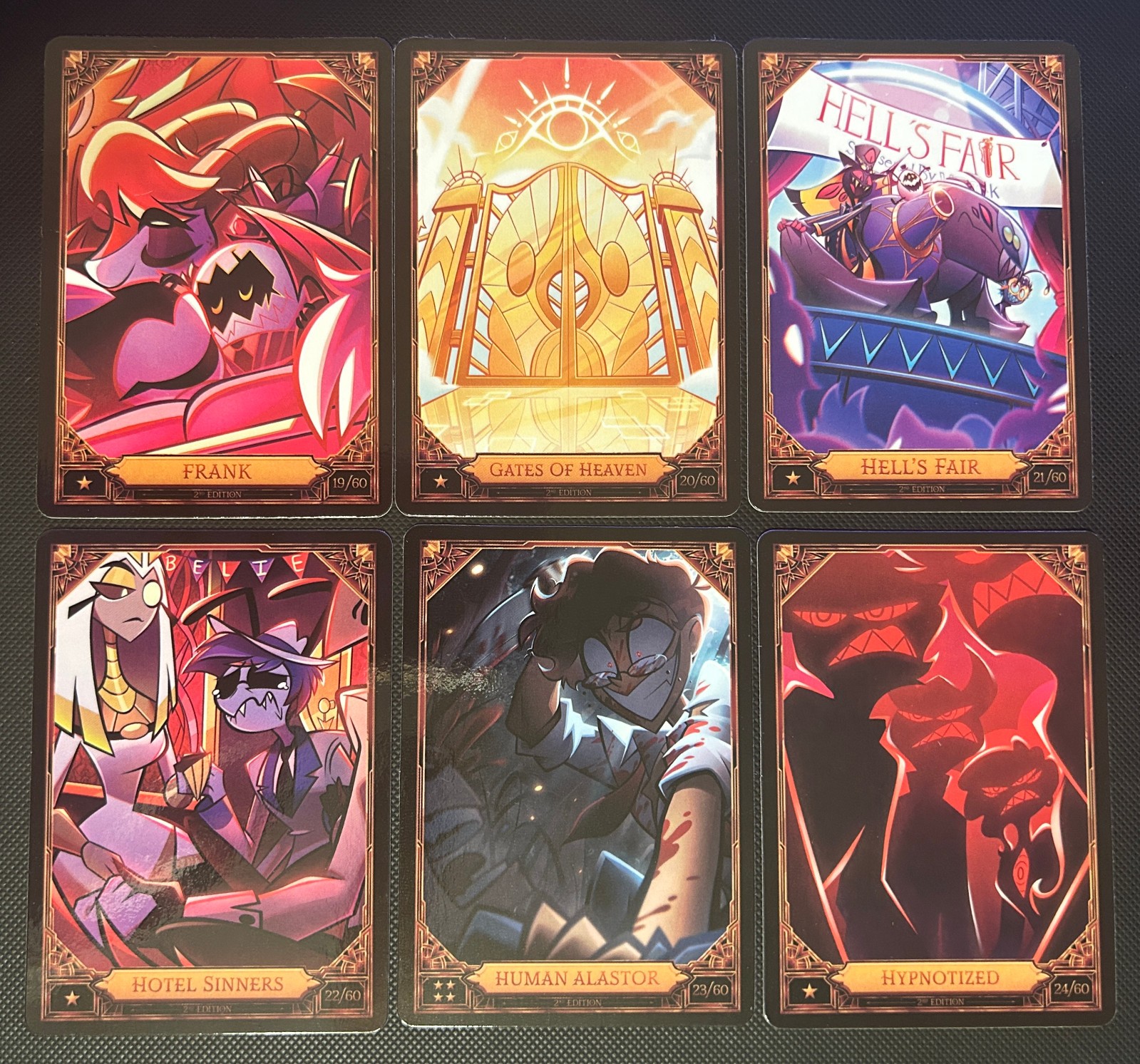 Hazbin Hotel Blaster Box Season 2 Trading Cards 2nd Ed NF&Foil&Opti (READ BELOW)
