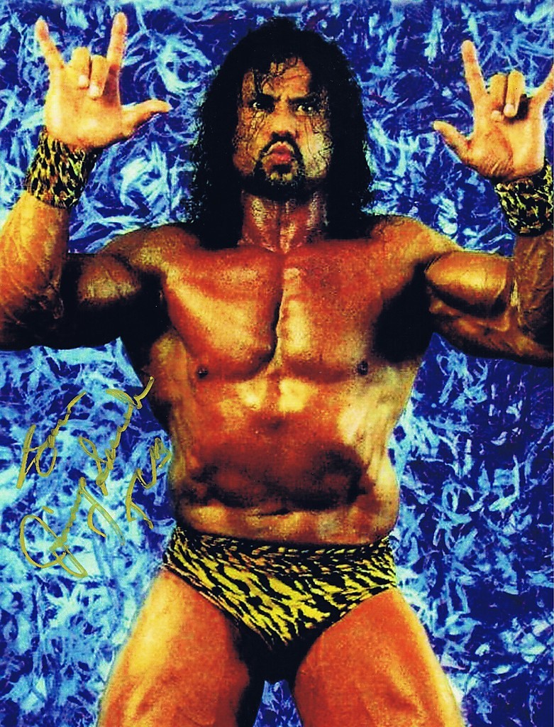 Superfly Jimmy Snuka Signed Autographed 8×10 Photo – WWE WWF TNA HOF – w/COA