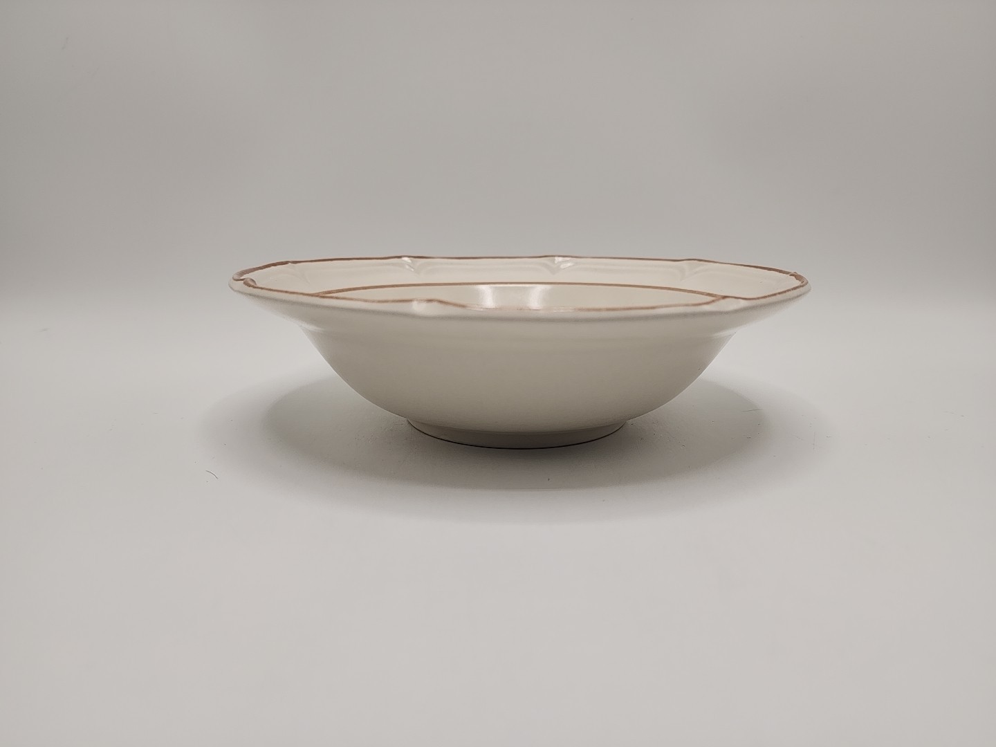 Covington Edition “Idlewild ” 6 7/8 Inch Rimmed Cereal Bowl