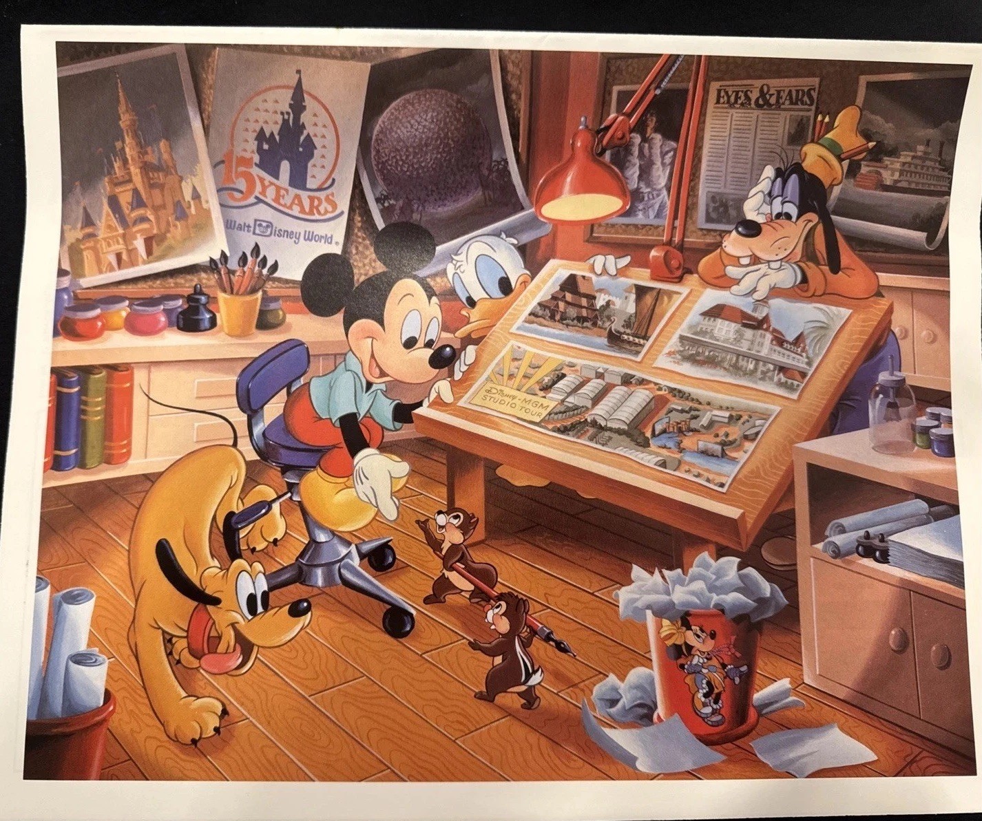 Walt Disney World Eyes And Ears Commemorative Issue – 1986 – 8 pages