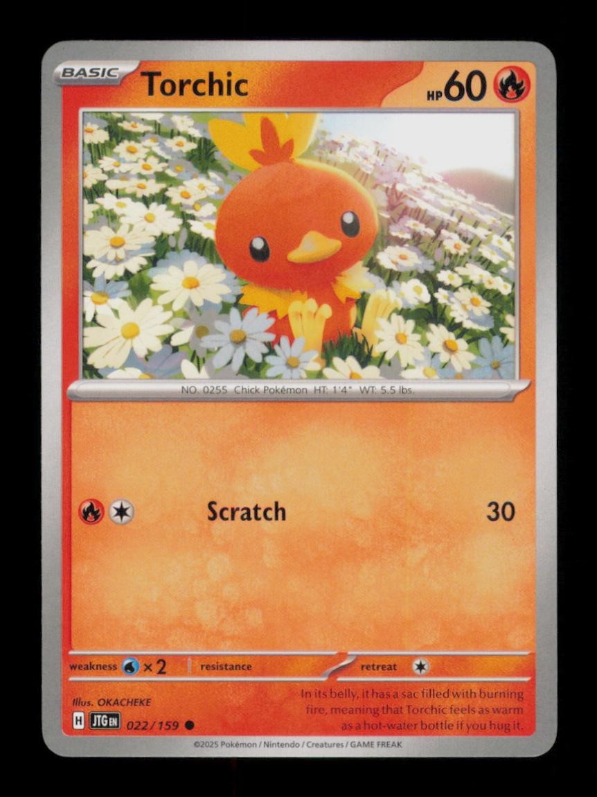 TORCHIC COMMON 022/159 NM POKEMON
