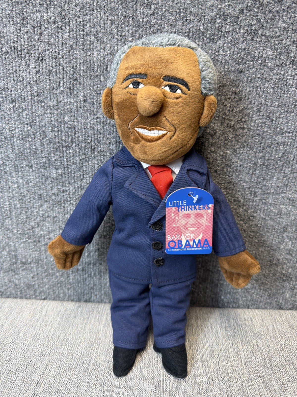 Barack Obama Little Thinkers Plush Doll 13” Political Democrat President