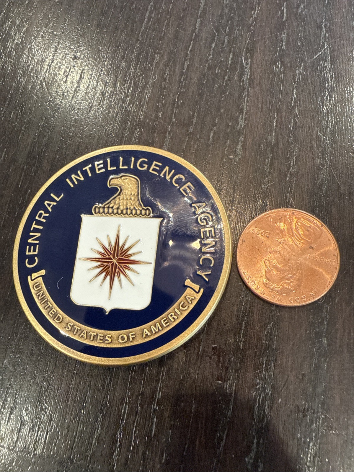 CIA, US INTELLIGENCE COMMUNITY CHALLENGE COIN – Central Intelligence Agency