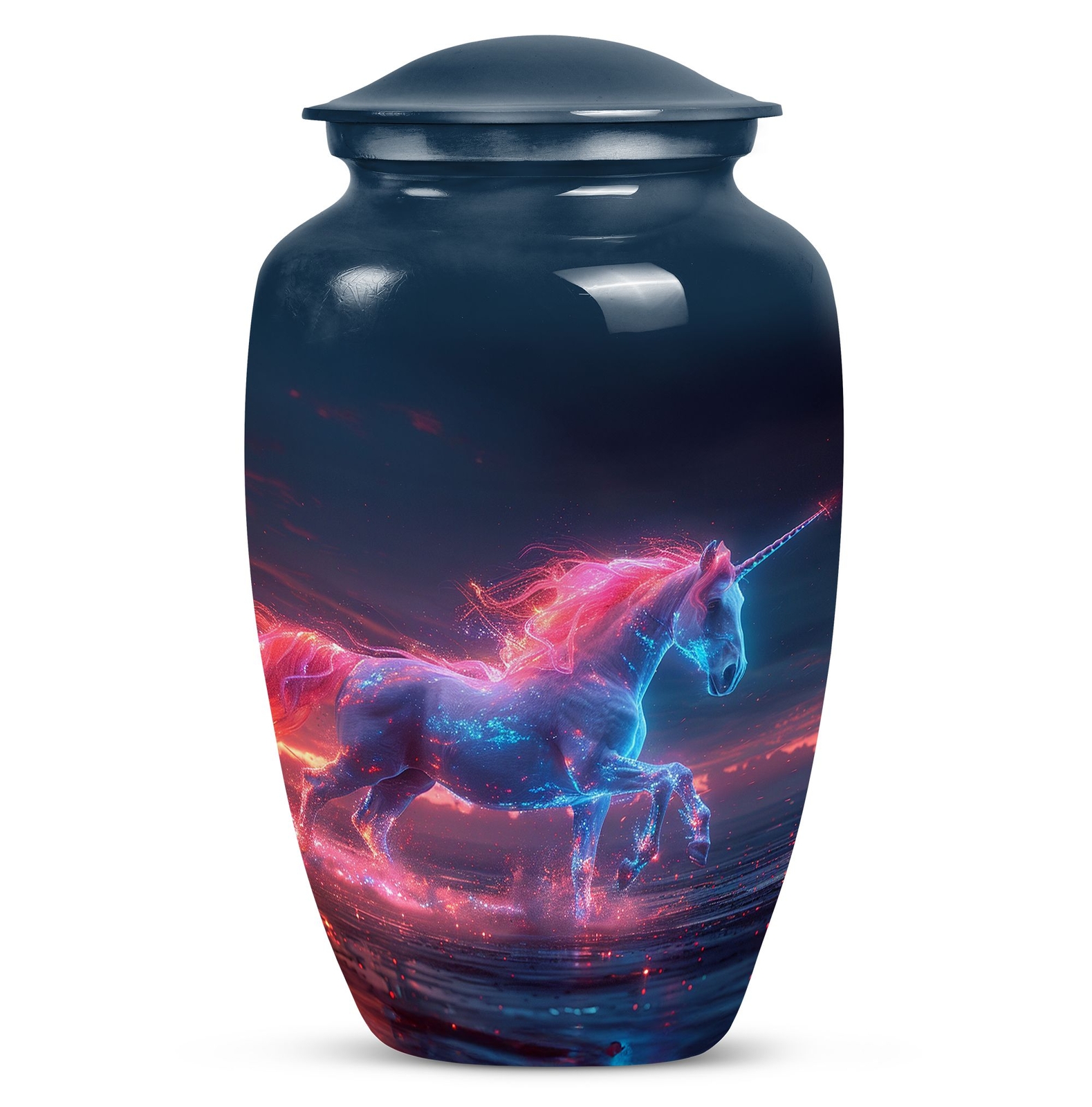 Unicorn Burial Urns Adult Human Ashes Female Large Decorative Urn Women Funeral