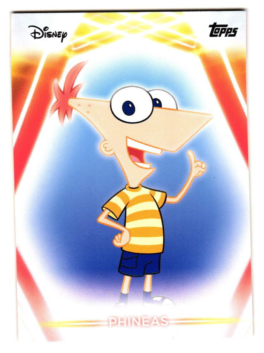 2026 Topps Neon Disney – Phineas #1 Phineas & Ferb