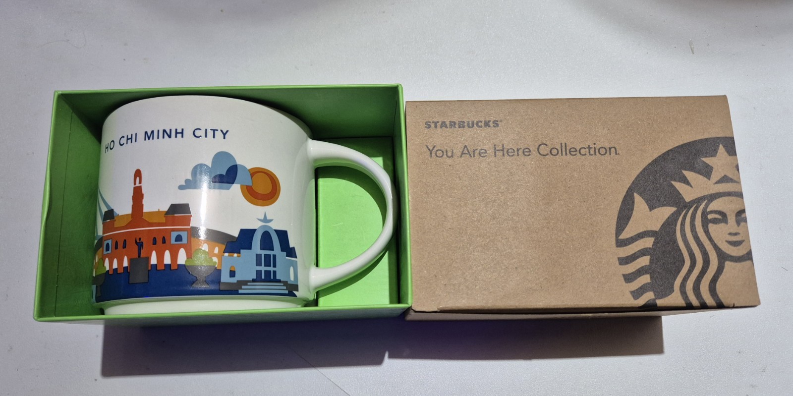 Starbucks Vietnam 2024 You Are Here Ho Chi Minh City 414ml (14oz) Yah City Mug