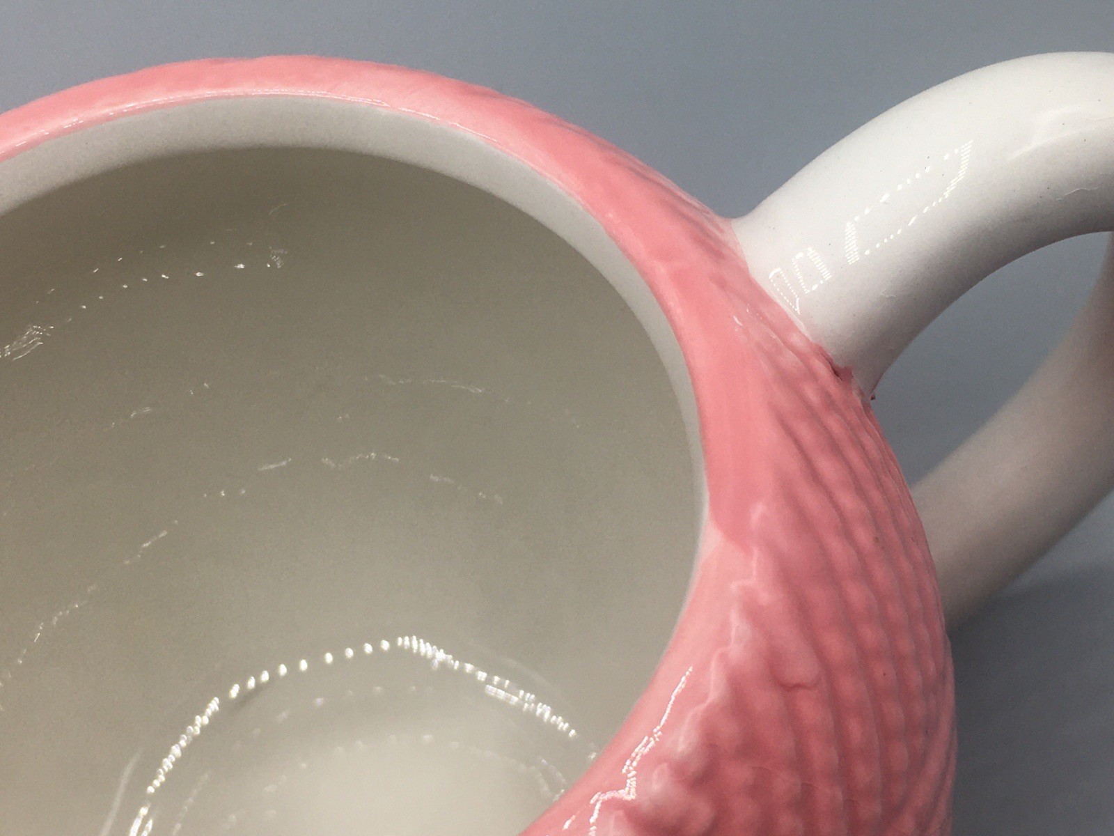 Yarn Ball Shaped Pink Mug Coffee Cup Funny Novelty Gift Food Safe