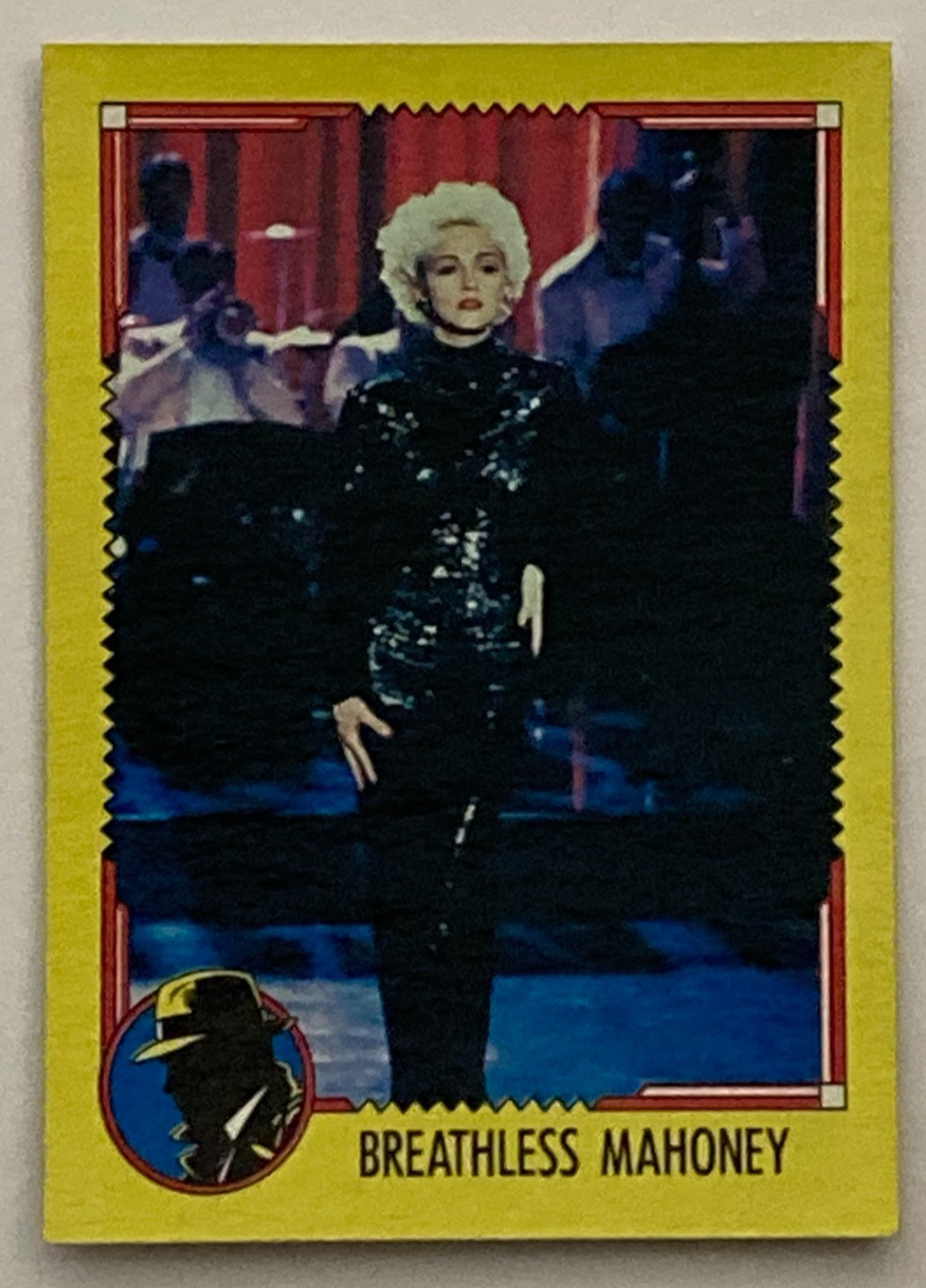 1990 Topps Dick Tracy Madonna Trading Card #4 Breathless Mahoney