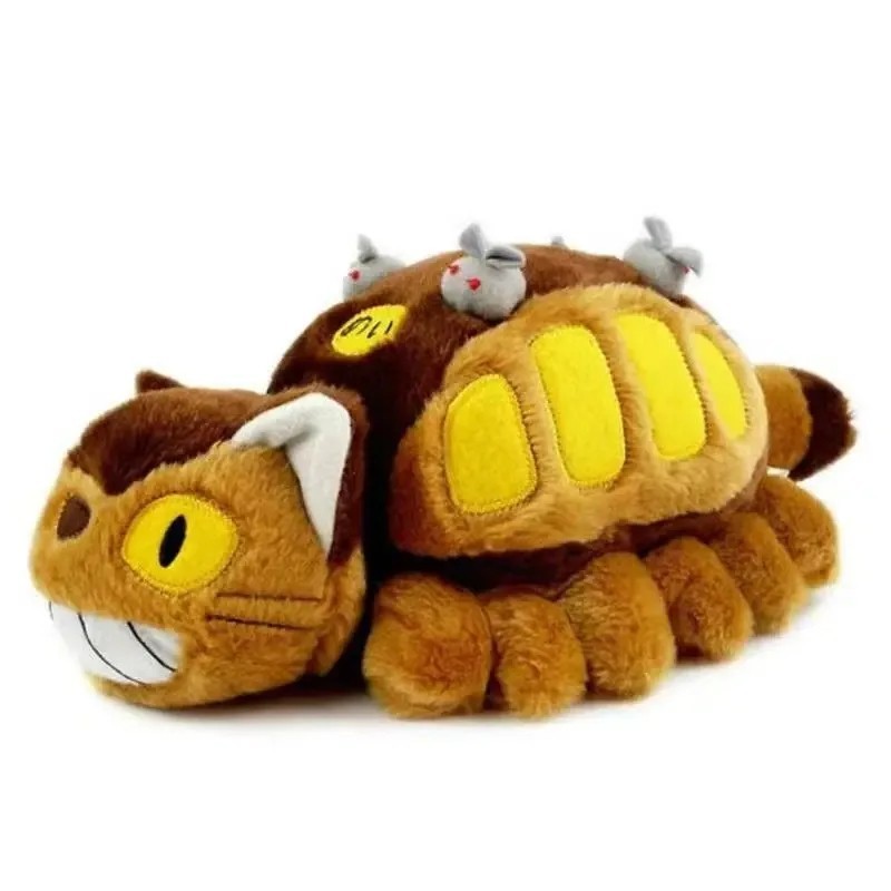 Studio Ghibli My Neighbor Totoro 12″ Neko Cat Bus Plush Sun Arrow Japan